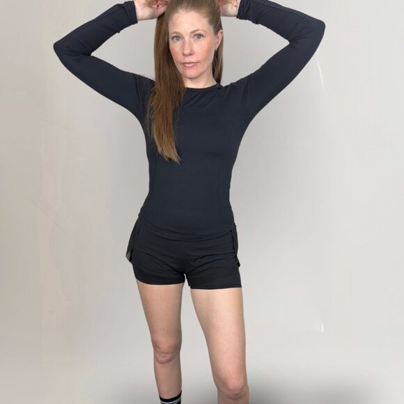 Long Sleeve Lightweight Shirt - Black - Picture 4 of 4